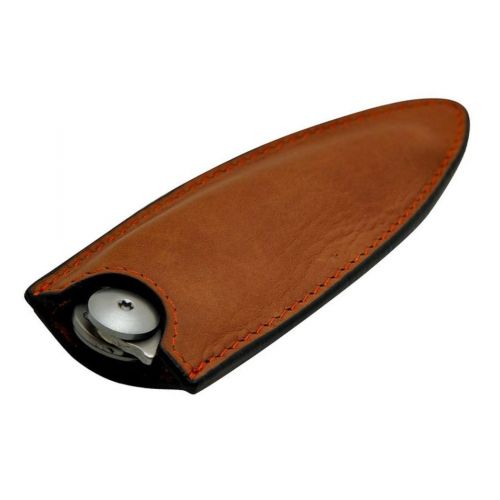 Deejo Lederetui aus Echtleder für Deejo 37G Taschenmesser, Farbe hellbraun
