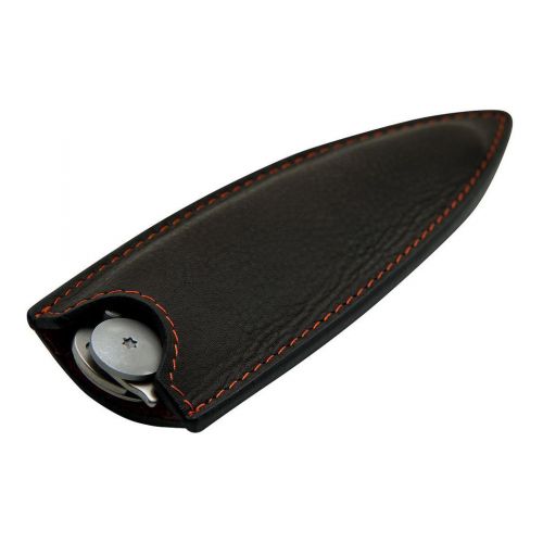 Deejo Lederetui aus Echtleder für Deejo 37G Taschenmesser, Farbe mocca