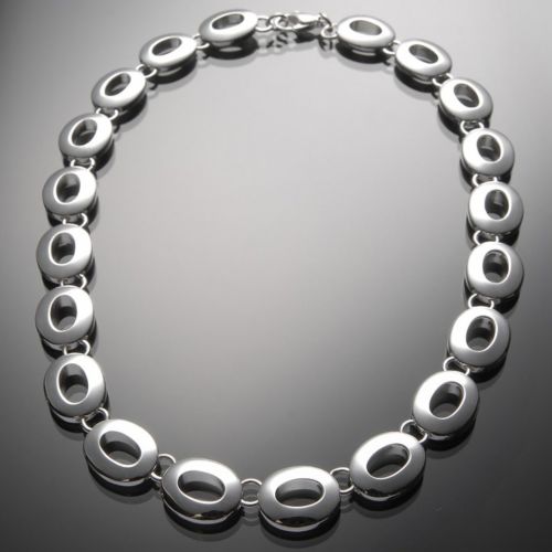 Grosse Jewels, Collier 'Tulpe', 925 Silber