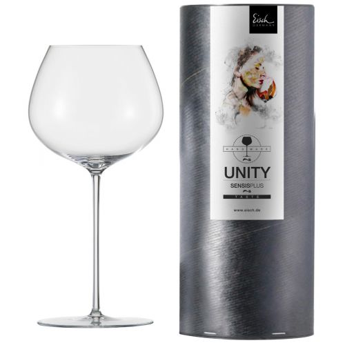 Eisch, Serie Unity Sensis Plus, Burgunder Rotweinglas 522/1, in Geschenkröhre