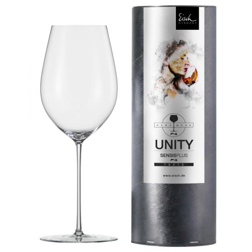 Eisch, Serie Unity Sensis Plus, Rotweinglas 522/2, in Geschenkröhre