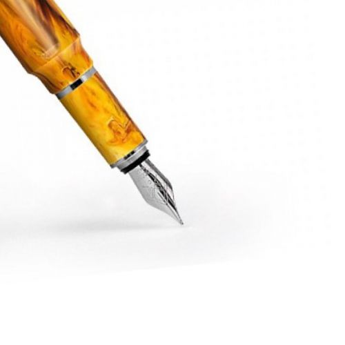 Visconti, Füllfederhalter Modell 'Mirage' Amber, gelb