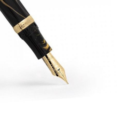 Visconti, Füllfederhalter Modell 'Medici' Golden Black