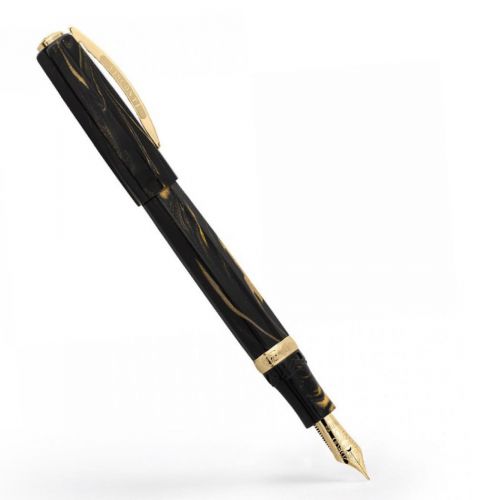 Visconti, Füllfederhalter Modell 'Medici' Golden Black