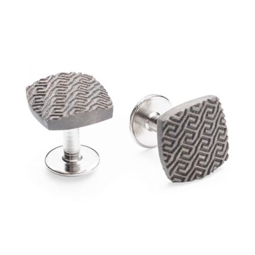 Bewooden, Manschettenknöpfe, Modell Aliq, Ahorn gebeizt