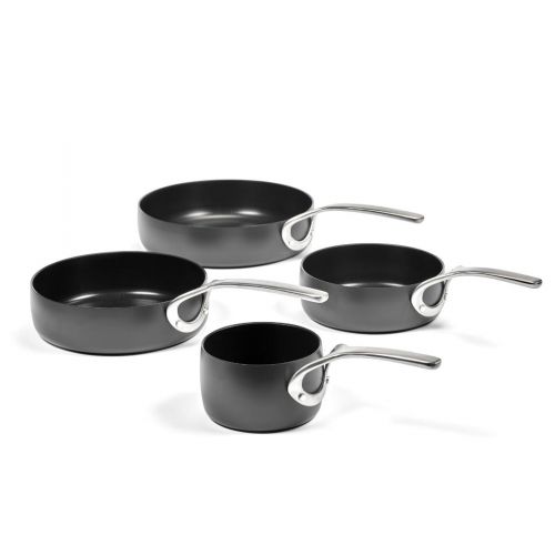 Serax, Pure von Pascale Naessens, Stielkasserolle 1,4 Liter, Farbe schwarz