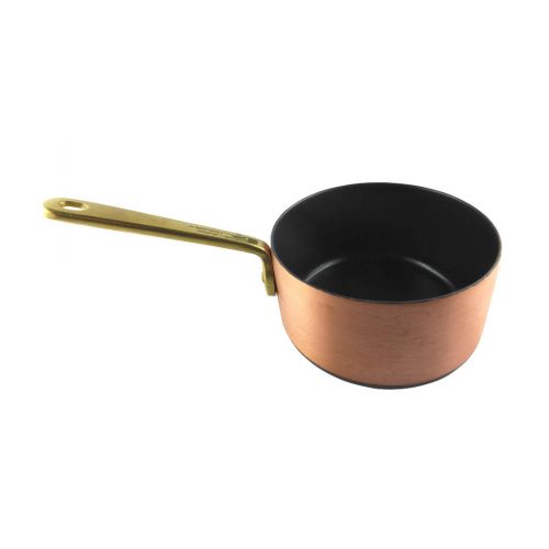 Kupfermanufaktur Weyersberg, Butterpfännchen aus Kupfer mit Keramikversiegelung, Induktion, Durchmesser 10 cm 