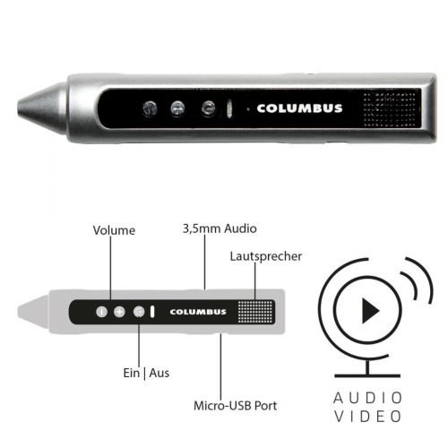 COLUMBUS Audio Video Entdeckerstift