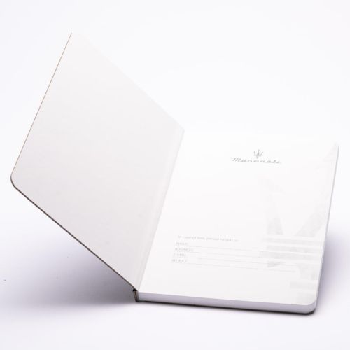 Pininfarina, Notizbuch gelb, Maserati, 128 Seiten