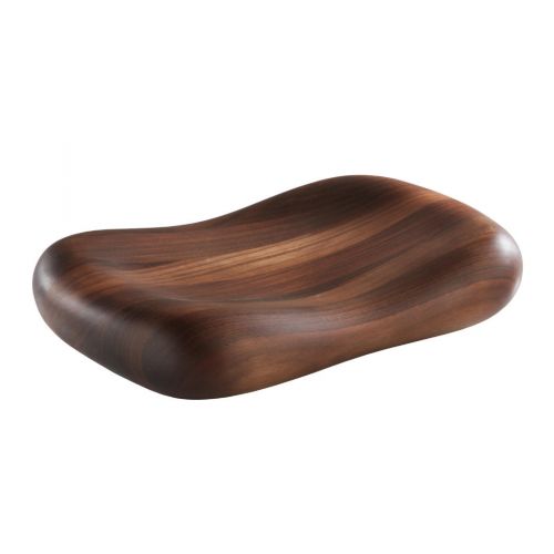 Zieher, Holzkissen 'Donna', europäisches Walnussholz, 33,5 cm