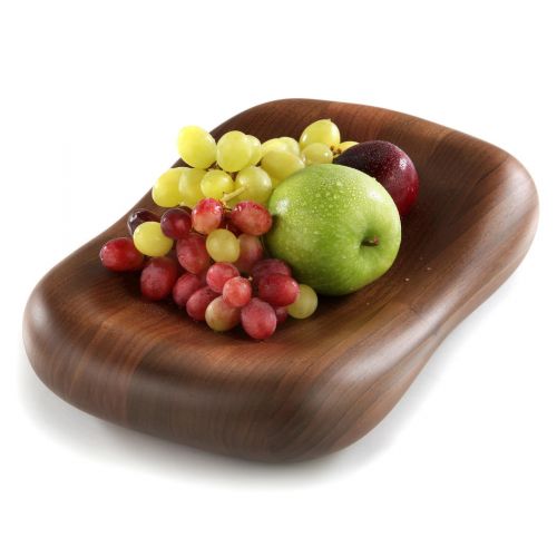 Zieher, Holzkissen 'Donna', europäisches Walnussholz, 33,5 cm