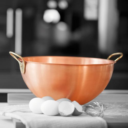 Kupfermanufaktur Weyersberg, Rührschüssel aus Kupfer, in drei verschiedenen Größen