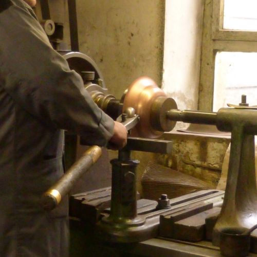 Kupfermanufaktur Weyersberg, Auflagenring aus Kupfer für Rührschüssel, Durchmesser 18 cm