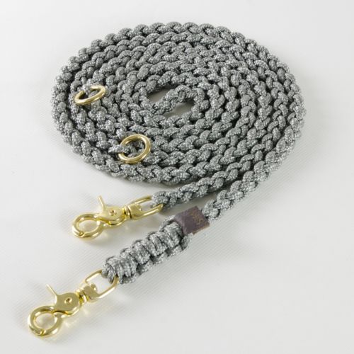 Molly and Stitch, Hundeleine 'Maritim', Farbe grau, 3 Größen