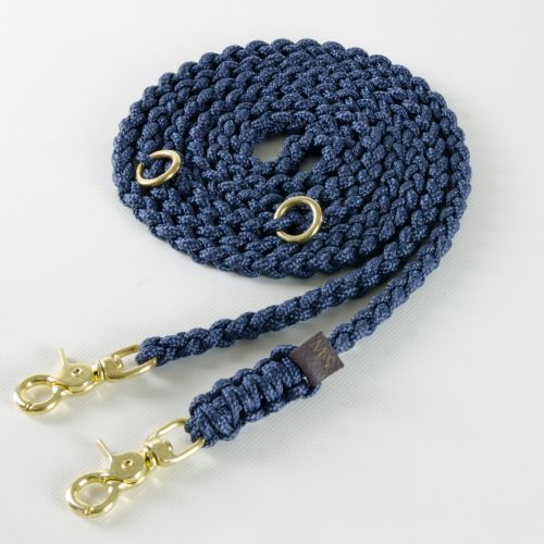 Molly and Stitch, Hundeleine 'Maritim', Farbe Navy blau, 3 Größen