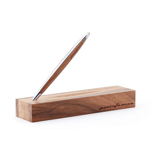 Pininfarina, Ink-Edition, Pininfarina Stift 'Cambiano', chrom-Walnuss, Tintenroller