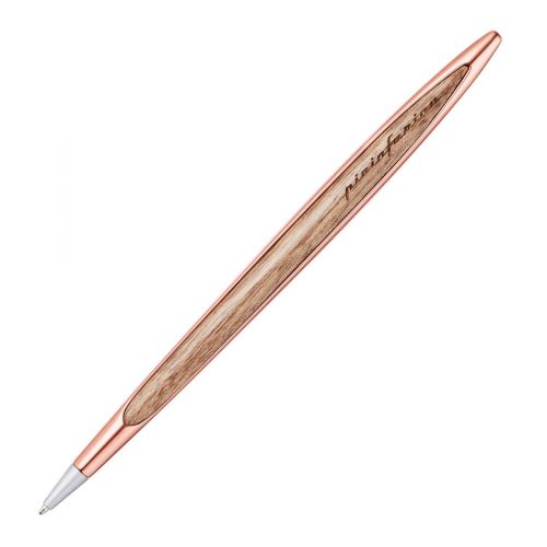 Pininfarina, Ink-Edition, Pininfarina Stift 'Cambiano', rose gold-Walnuss, Tintenroller