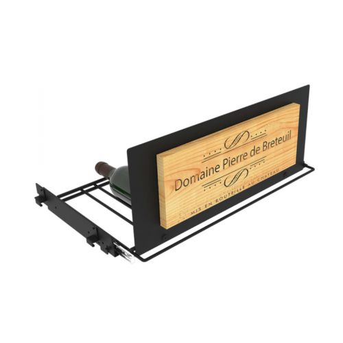  L'Atelier du Vin, Kennzeichnungsplatte für Auszug für Weinkisten, 60 cm Breite