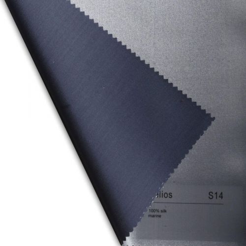 Plauener Seidenweberei, Bettwäsche aus 100% Seide, Design 'Helios marine'