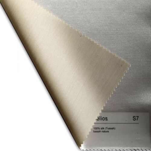 Plauener Seidenweberei, Spannbettlaken aus 100% Seide, Design 'Helios tussah'