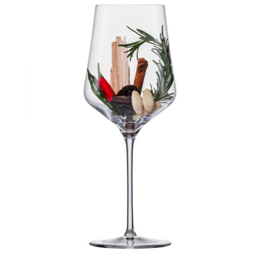 Eisch, Serie Sky Sensis Plus, Bordeaux Rotweinglas 518/21, 2 Stück im Geschenkkarton