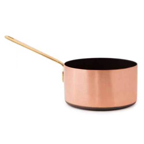 Kupfermanufaktur Weyersberg, Stielkasserolle aus Kupfer mit Keramikversiegelung (Premium Serie), Induktion, 3 Größen