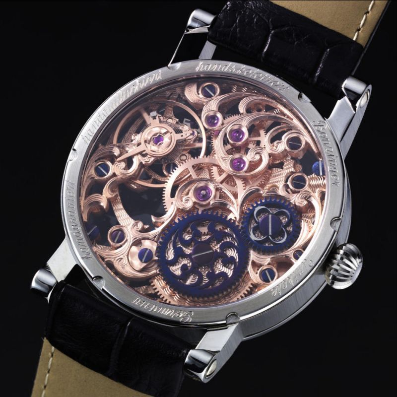 Jochen Benzinger, Vollskelett Floral Classic, Uhrenunikat für