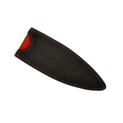 Deejo Lederetui aus Echtleder für Deejo 27G Taschenmesser, Farbe mocca