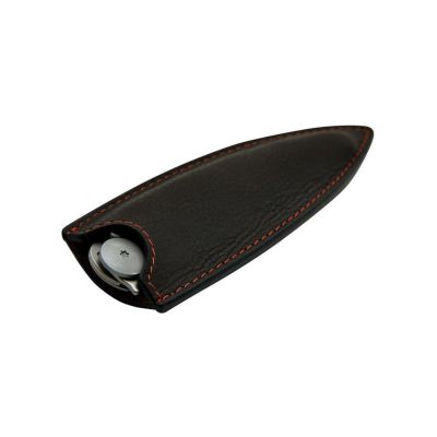 Deejo Lederetui aus Echtleder für Deejo 27G Taschenmesser, Farbe mocca