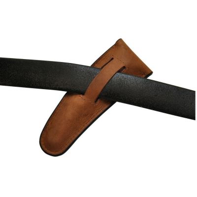 Deejo Gürteletui aus Leder für Deejo 37G Taschenmesser, Farbe hellbraun