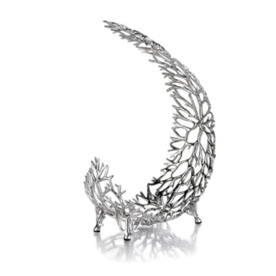 Zieher, Schale 'Reef', poliertes Zinn, 3 verschiedene Größen