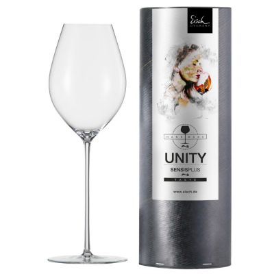 Eisch, Serie Unity Sensis Plus, Sekt- und Champagnerglas 522/7, in Geschenkröhre