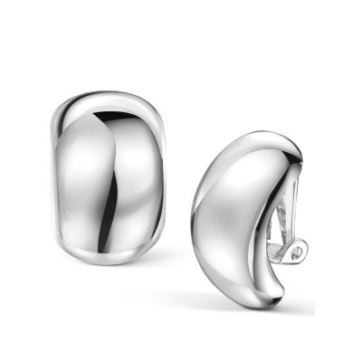 Grosse Jewels, Ohrclipse 'großer Rennwagen', 925 Silber
