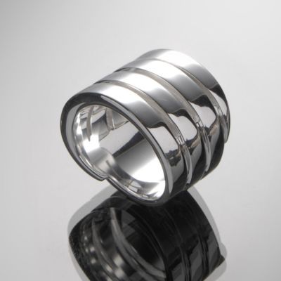 Grosse Jewels, Ring 'Artic', 925 Silber