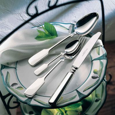 Robbe & Berking, Besteckserie 'Alt-Spaten', 30 teiliges Menübesteck, 925 Sterling Silber oder versilbert