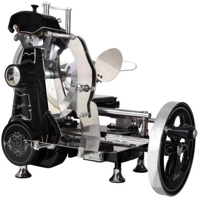 Berkel Aufschnittmaschine mit Schwungrad, Volano B2, Farbe schwarz