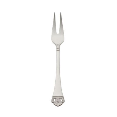 Robbe & Berking, Besteckserie 'Rosenmuster', Bratengabel, 925 Sterling Silber oder versilbert