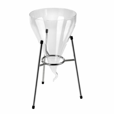 Zieher, Champagner- und Weinkühler 'Stablo' mit Ständer und Beleuchtung, mundgeblasen, 7-teilig