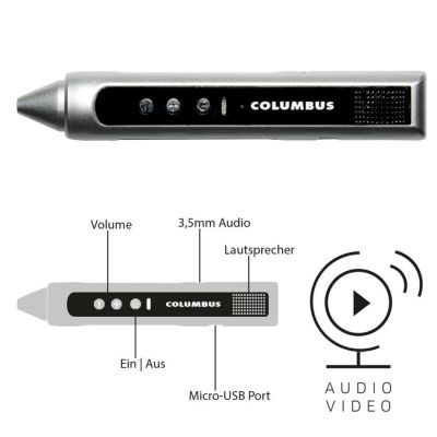 COLUMBUS Audio Video Entdeckerstift