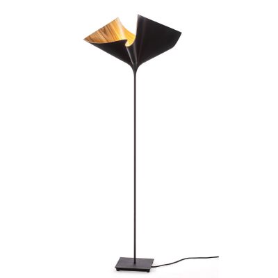 Cozi, Stehlampe groß, Modell ‚Bloom Up Light‘, Eschefurnier, schwarz