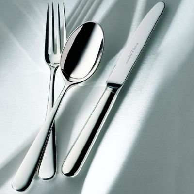 Robbe & Berking, Besteckserie 'Dante', 30 teiliges Menübesteck, 925 Sterling Silber oder versilbert
