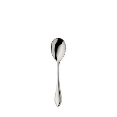 Robbe & Berking, Besteckserie 'Navette', Eislöffel, 925 Sterling Silber oder versilbert
