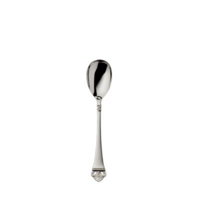 Robbe & Berking, Besteckserie 'Rosenmuster', Eislöffel, 925 Sterling Silber oder versilbert