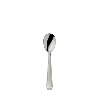 Robbe & Berking, Besteckserie 'Art Deco', Eislöffel, 925 Sterling Silber oder versilbert