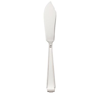 Robbe & Berking, Besteckserie 'Art Deco', Fischmesser, 925 Sterling Silber oder versilbert