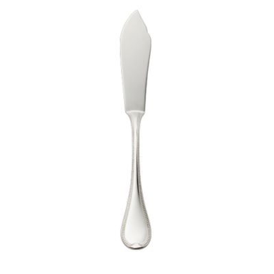 Robbe & Berking, Besteckserie 'Französisch-Perl', Fischmesser, 925 Sterling Silber oder versilbert