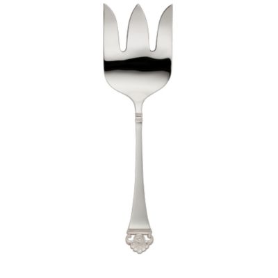 Robbe & Berking, Besteckserie 'Rosenmuster', Fischvorlegegabel, 925 Sterling Silber oder versilbert