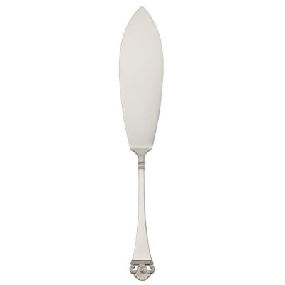 Robbe & Berking, Besteckserie 'Rosenmuster', Fischvorlegemesser, 925 Sterling Silber oder versilbert