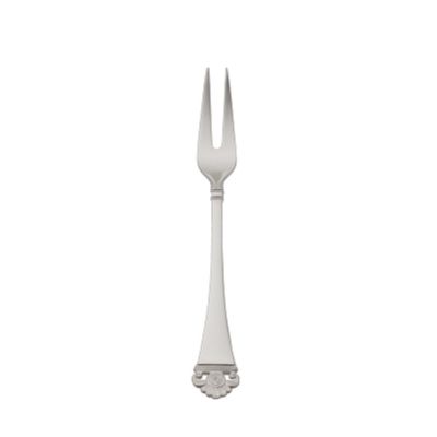Robbe & Berking, Besteckserie 'Rosenmuster', Fleischgabel groß, 925 Sterling Silber oder versilbert