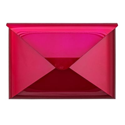Dwenger Design Manufaktur, Briefkasten 'briefwunder', Farbe purpurrot